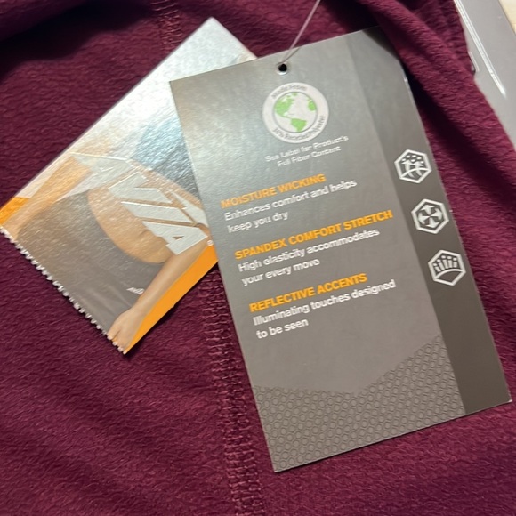 Women's Crop Long Sleeves Workout Tops Sports Shirts Avía LS Performance Tee - Picture 12 of 12